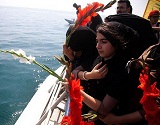 گلباران محل شهادت مسافران ایرباس در خلیج فارس