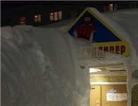 برف سنگین در روسیه