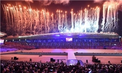 هفدهمین دوره بازی‌های آسیایی افتتاح شد/ تفتیش بدنی از شرکت‌کنندگان