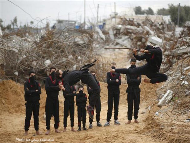 ظهور نینجاها در غزه