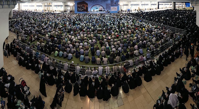عکس/ مراسم دعای عرفه در مصلی تهران