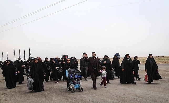 تصاویر: خروج زائران حسینی از مرز چذابه خوزستان