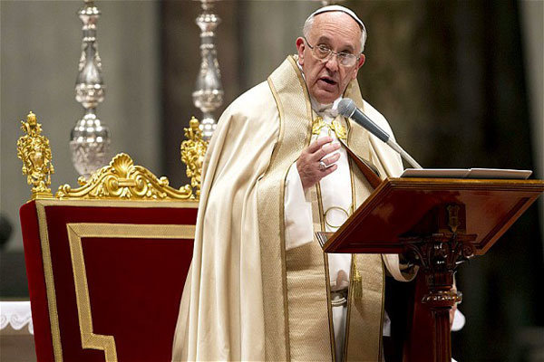 هشدار پاپ فرانسیس درباره فروپاشی اتحادیه اروپا
