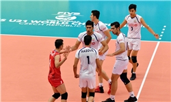صدرنشینی جوانان والیبال ایران با غلبه بر آرژانتین