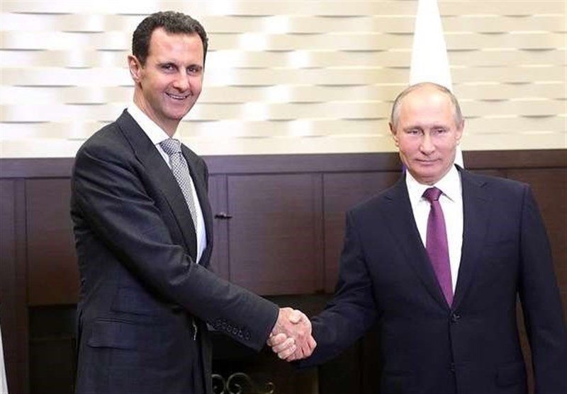 دیدار اسد با پوتین در شهر سوچی