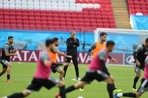 گزارش تصویری تمرینات تیم ملی پیش از دیدار با اسپانیا