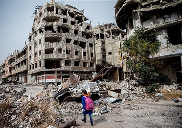 شهر حمص سوریه پس از جنگ با داعش