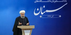 پرده برداری استراتژی "زنونابین دولت اعتدال" توسط روحانی در سمنان!