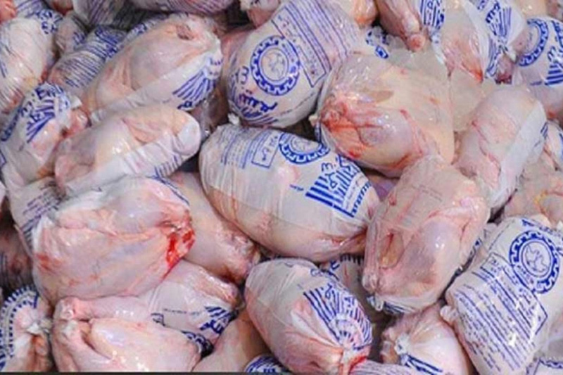 توزیع 30 هزار تن مرغ منجمد