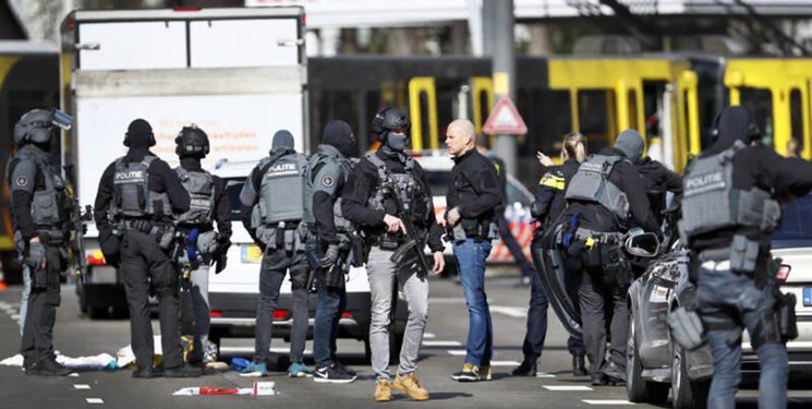 ۳ کشته و ۹ زخمی در تیراندازی در هلند/اعلام وضعیت امنیتی در پی فرار مهاجم