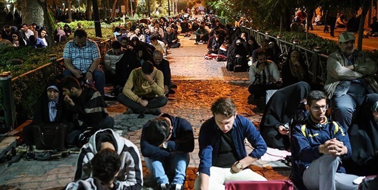 زیست شبانه تهران در مسجد ارک