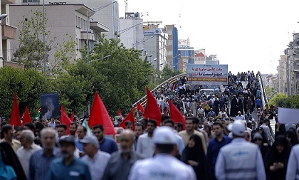 تصاویر راهپیمایی روز جهانی قدس- تهران