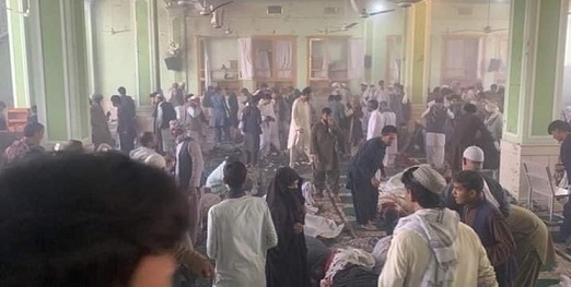 وقوع انفجار در مراسم نماز جمعه در قندهار افغانستان؛ 33 شهید و 57 مجروح